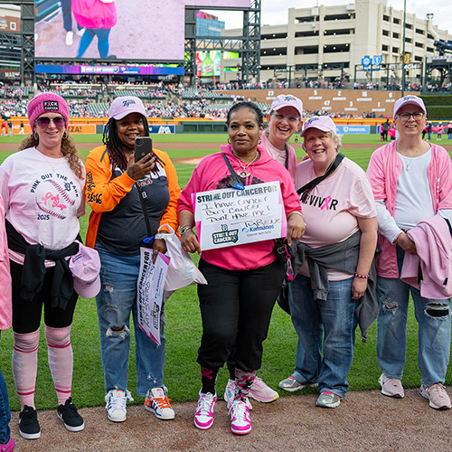 Moments of Courage: Honoring Breast Cancer Survivors at Pink Out the Park